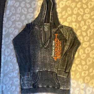 Blue 84 Gray Texas Longhorns Hoodie